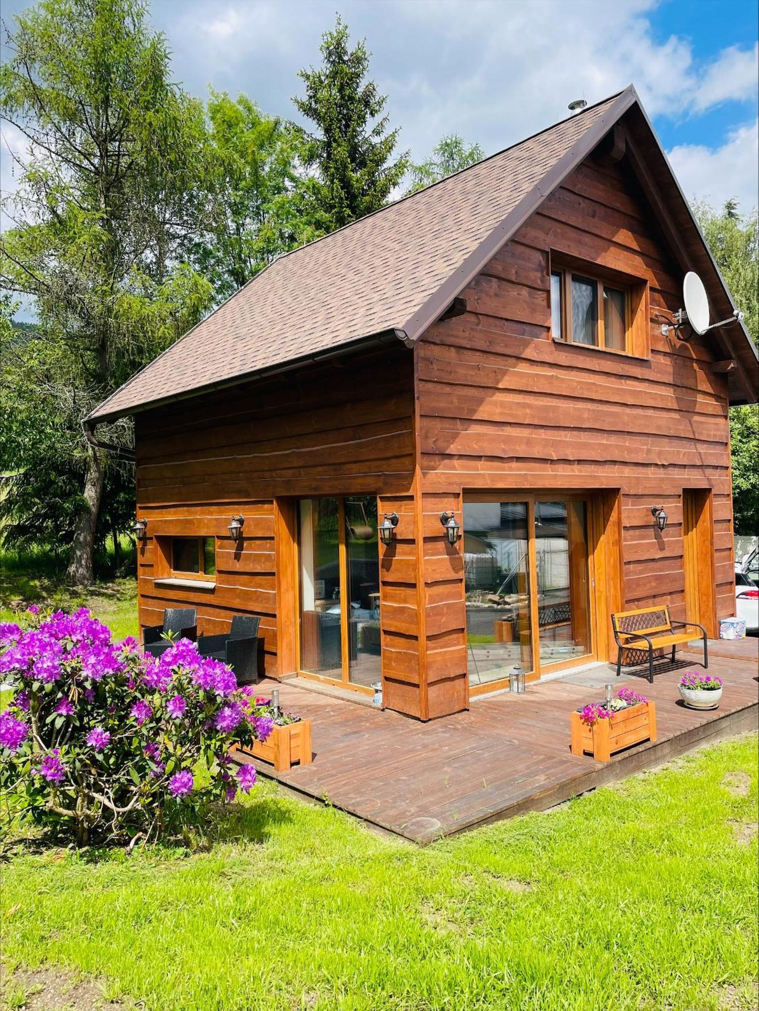 Srub V Oderi Villa Hroznetin Dış mekan fotoğraf